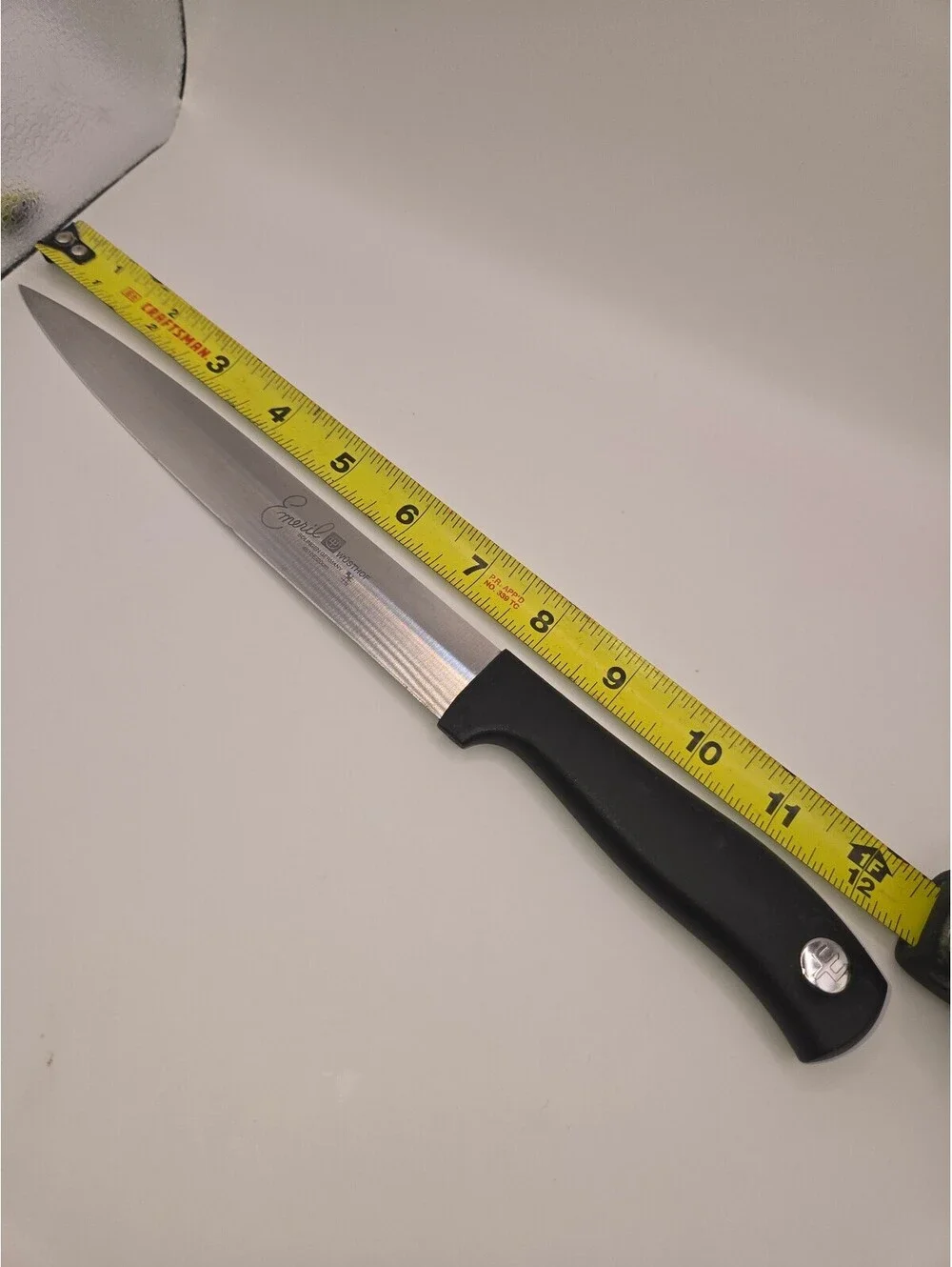 Emeril by Wüsthof 8-Inch Chef's Knife with Black Handle, Made in Germany